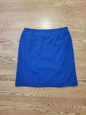 Classic Women’s Royal Blue Straight Skirt